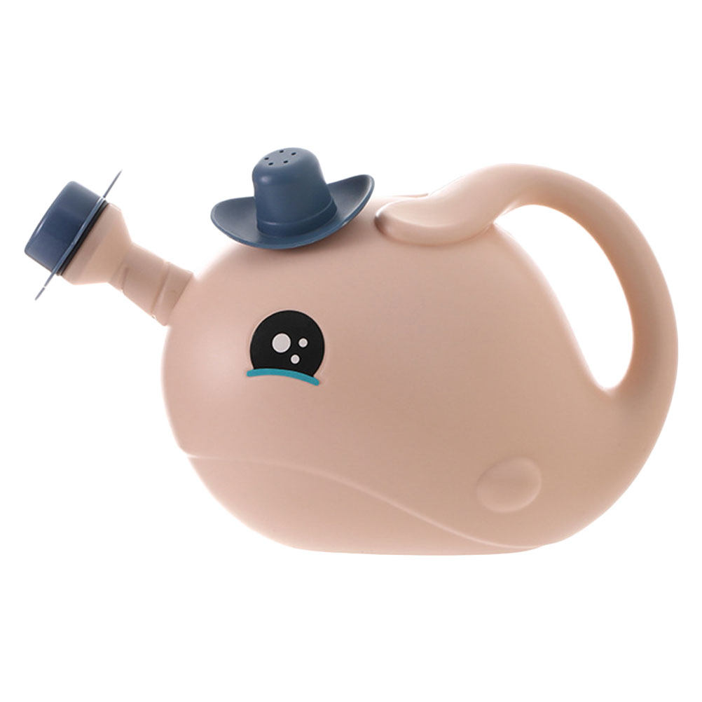 Gardening Tools Watering Can - 1個入り、クジラ型のプラスチック製ジョウロ。室内・屋外の植物、花、多肉植物、ガーデニングに使える小型のジョウロ。クリエイティブなデザイン。