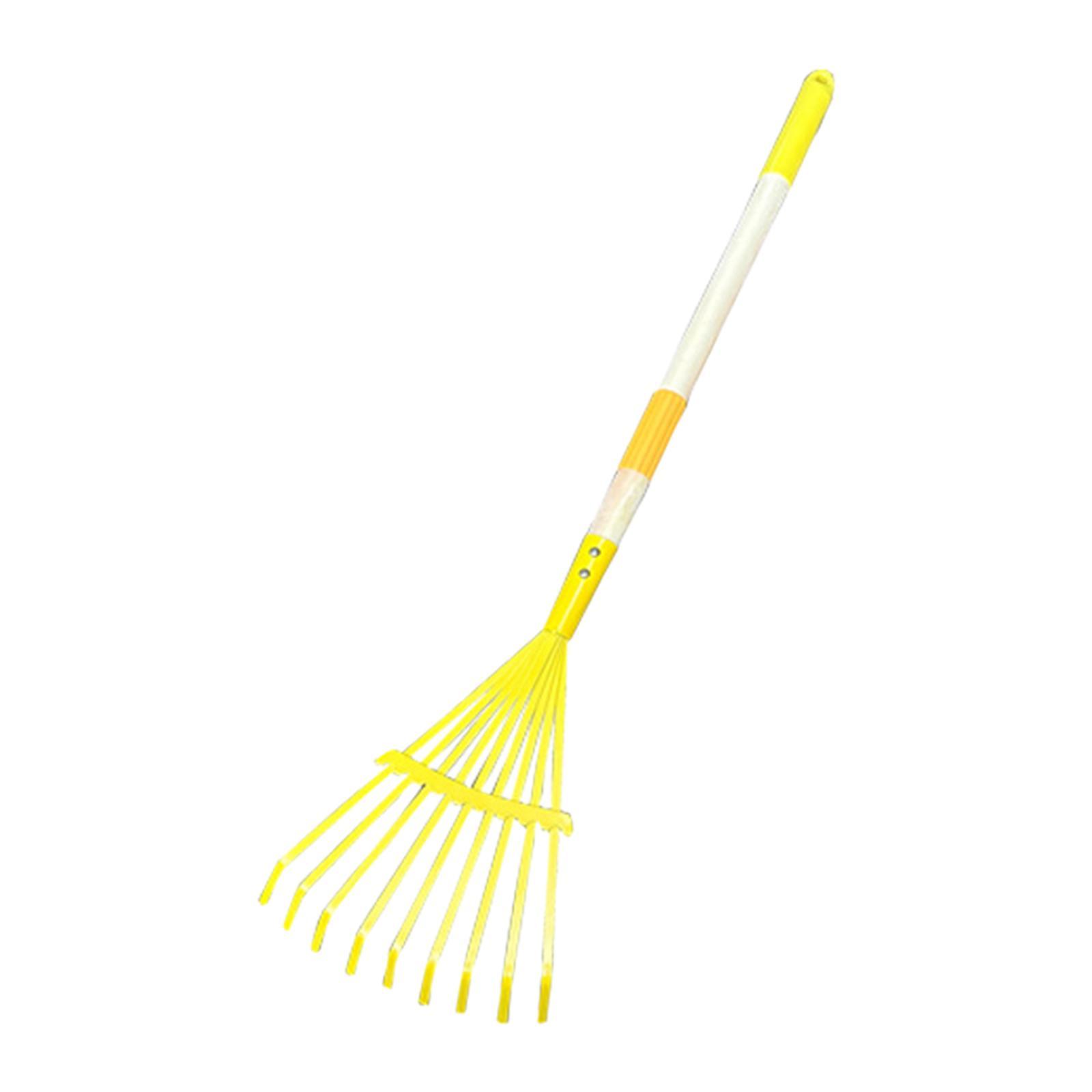 Gardening Tools Girls - 子供用リーフレーキ 実用的 76cm ポータブル コンパクト 葉っぱ用