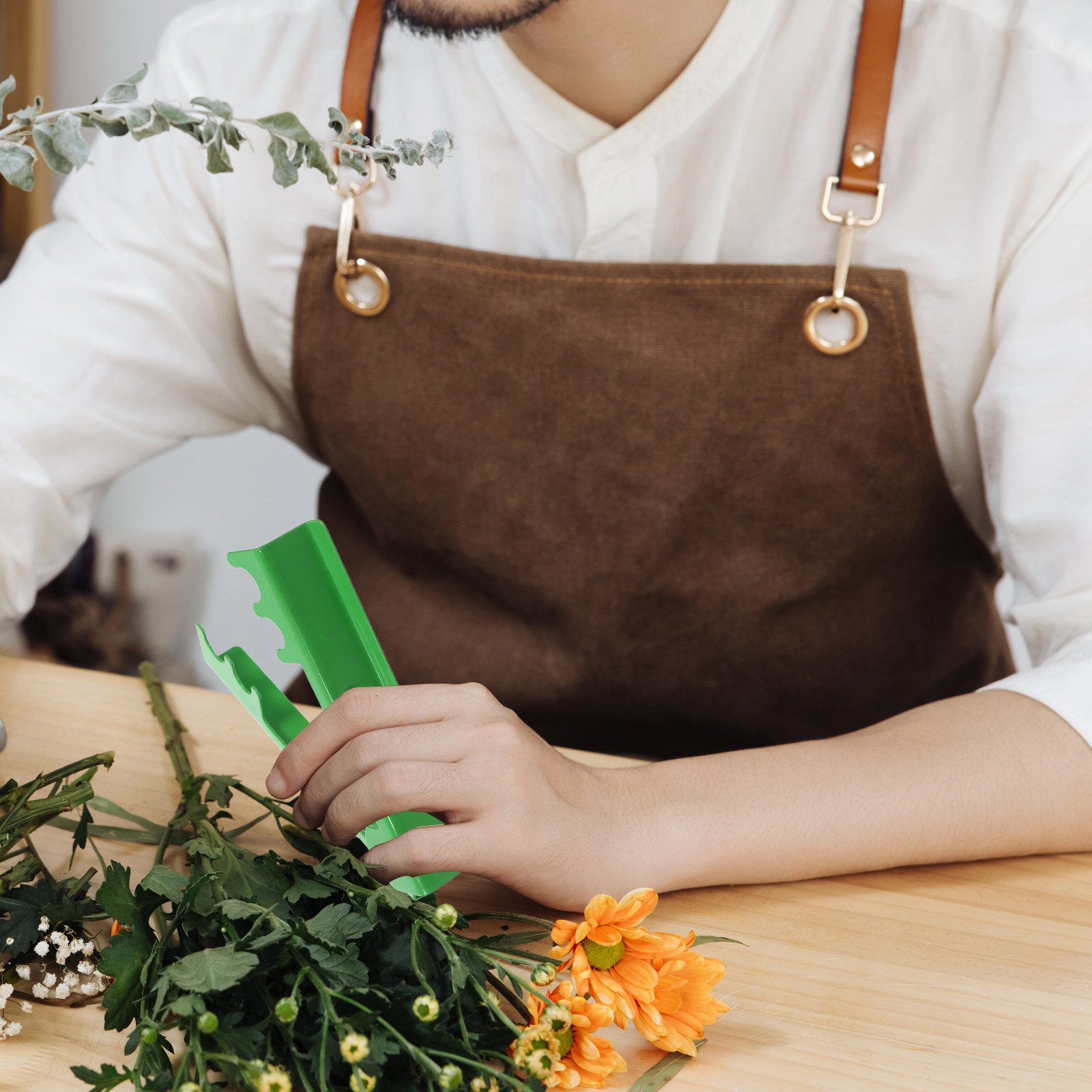 Gardening Tools Trowel - ガーデニング用ツール2点セット：バラの棘取り器、葉の茎を剥ぐためのツール、人間工学に基づいたデザインの花用ペンチ。