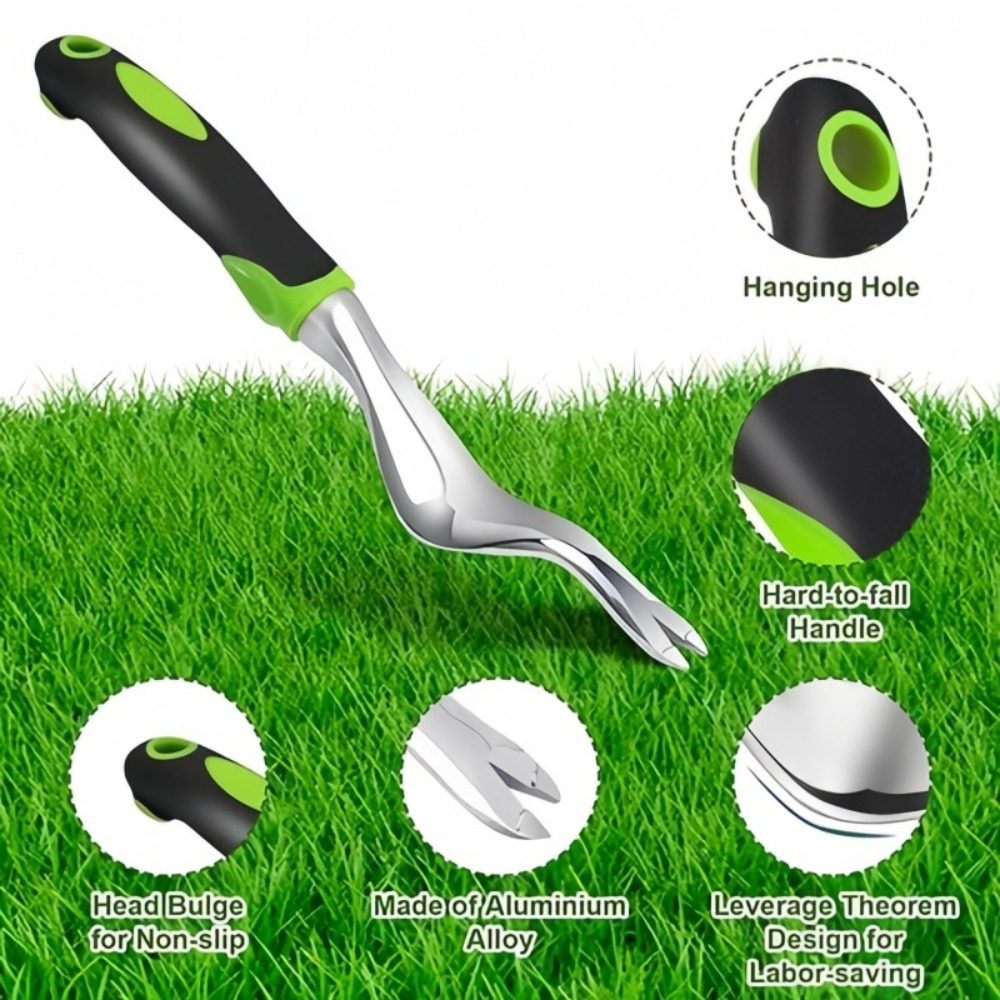 Gardening Tools Used For Weeding - 人間工学に基づいたハンドル付き手持ち除草ツール、庭や農地での移植作業に使用される除草機械、除草器具