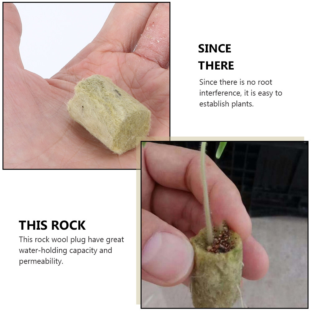40個入り、土を使わない栽培用、水耕栽培用ウールキューブ、移 - Gardening Tools Kit のレビューと価格