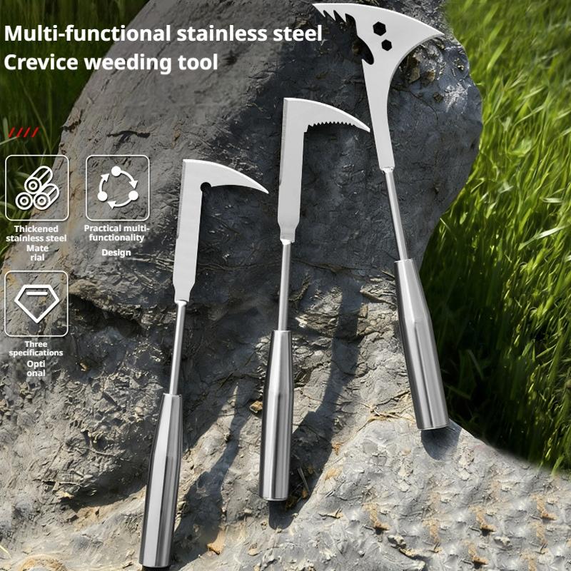 ステンレス製の隙間除草ツール、L字型多目的園芸用手工具、庭、 - Gardening Tools Used For Weeding のレビューと価格