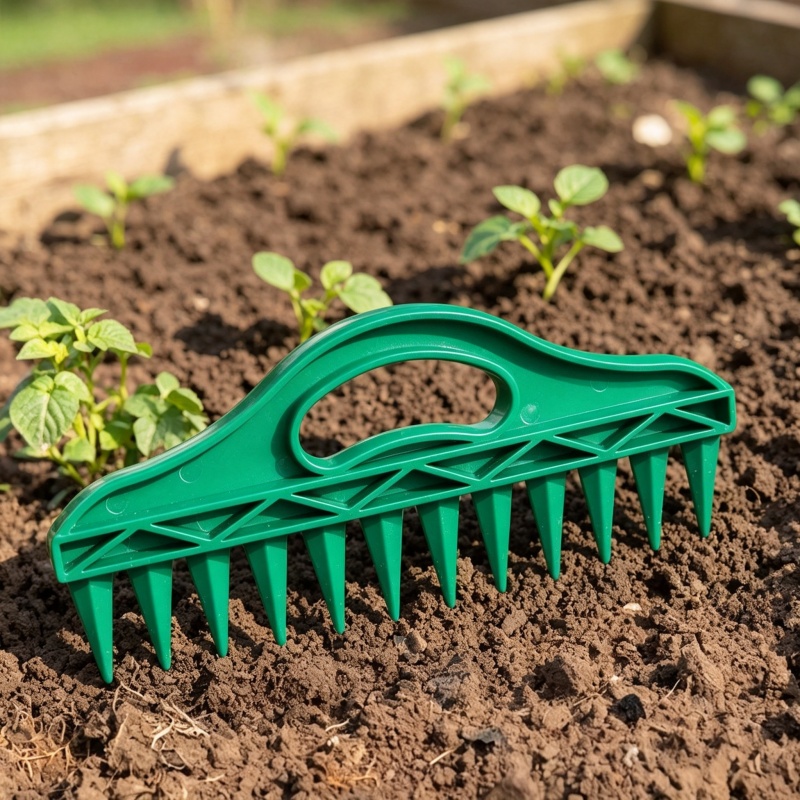 プラスチック製手動ディブラー、ガーデンシーダーツール、土壌穴 - Gardening Tools Hand のレビューと価格