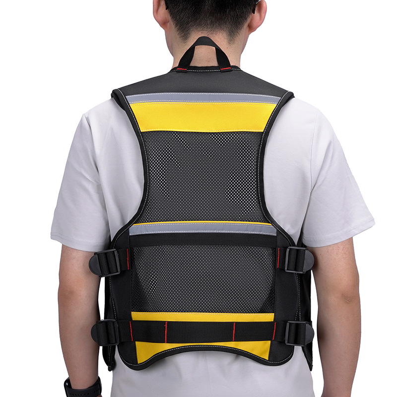カスタムロゴ入り多ポケットツールベスト（電気技師、庭師向け） - Gardening Tools Logo のレビューと価格