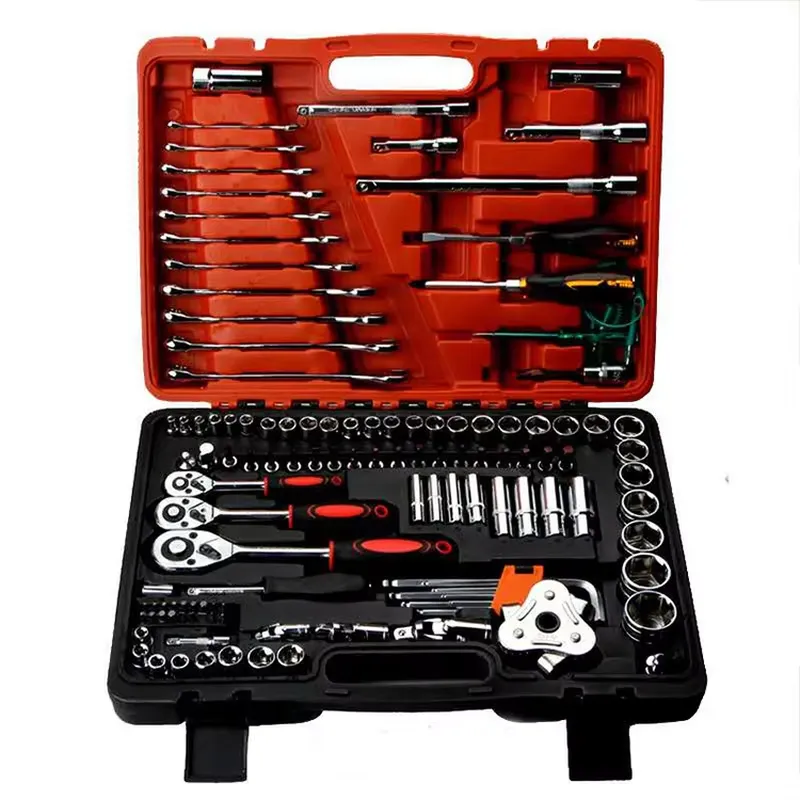 自動車修理工具セット ソケットレンチコンプリートセット ドイ - Gardening Tools Logo のレビューと価格