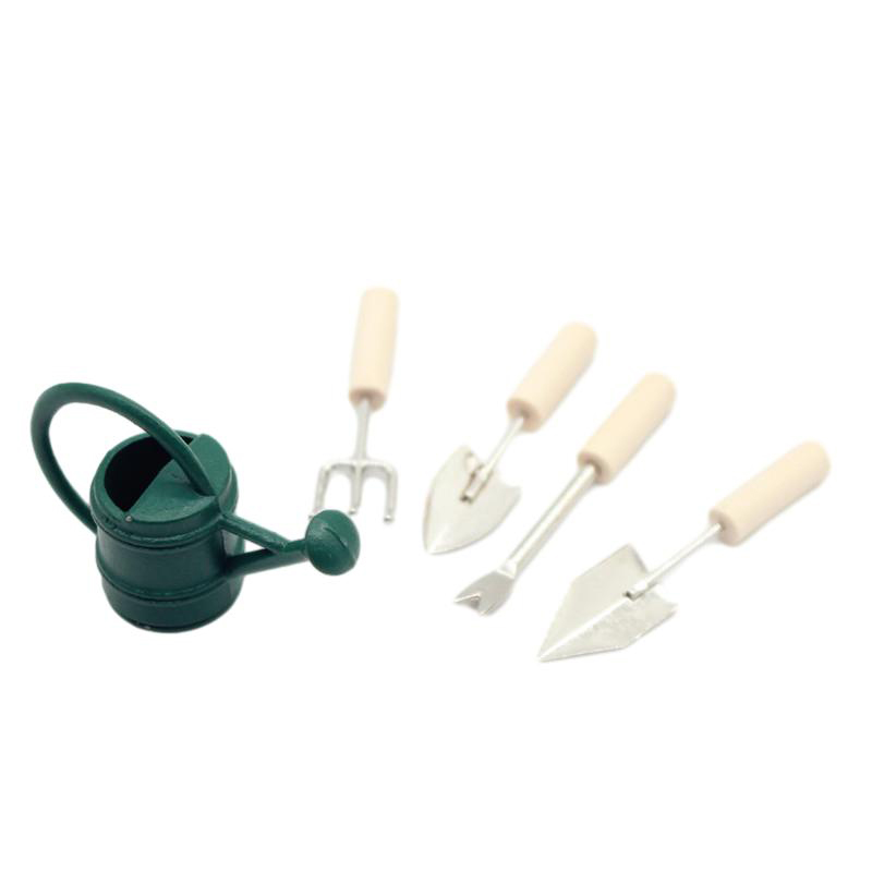 ドールハウスミニチュアガーデンツール、散水缶、農業ツール、ガ - Gardening Tools Watering Can のレビューと価格