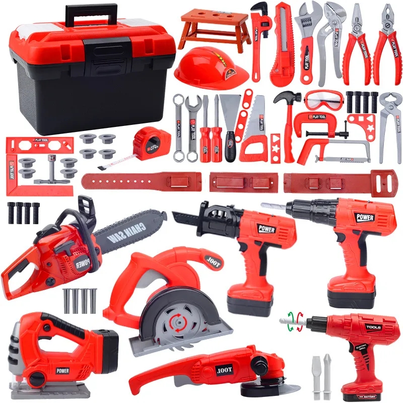 子供向け、実用的な工具セットのおもちゃ。電動ドリル、修理用工 - Gardening Tools Girls のレビューと価格