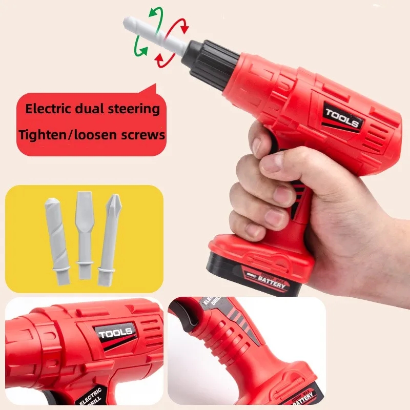 子供向け、実用的な工具セットのおもちゃ。電動ドリル、修理用工 - Gardening Tools Girls のレビューと価格