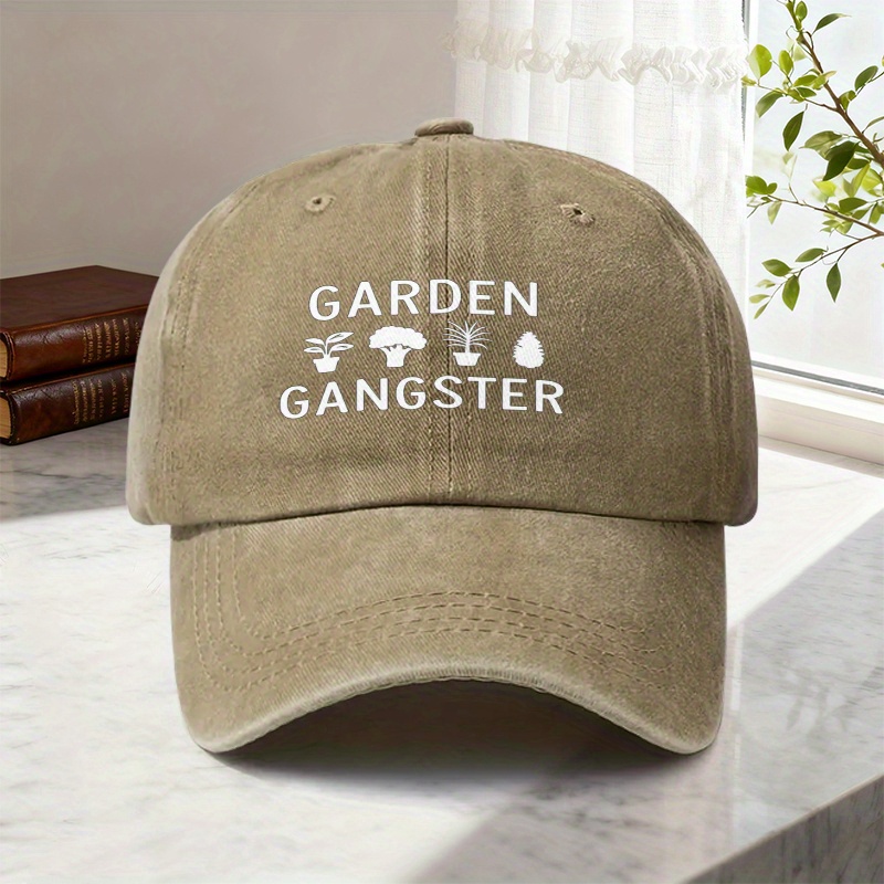 ガーデンギャングスターアジャスタブルスナップバックキャップ1 - Gardening Tools Logo のレビューと価格