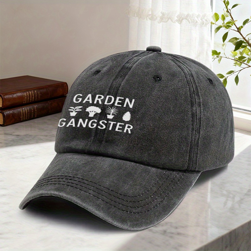 ガーデンギャングスターアジャスタブルスナップバックキャップ1 - Gardening Tools Logo のレビューと価格