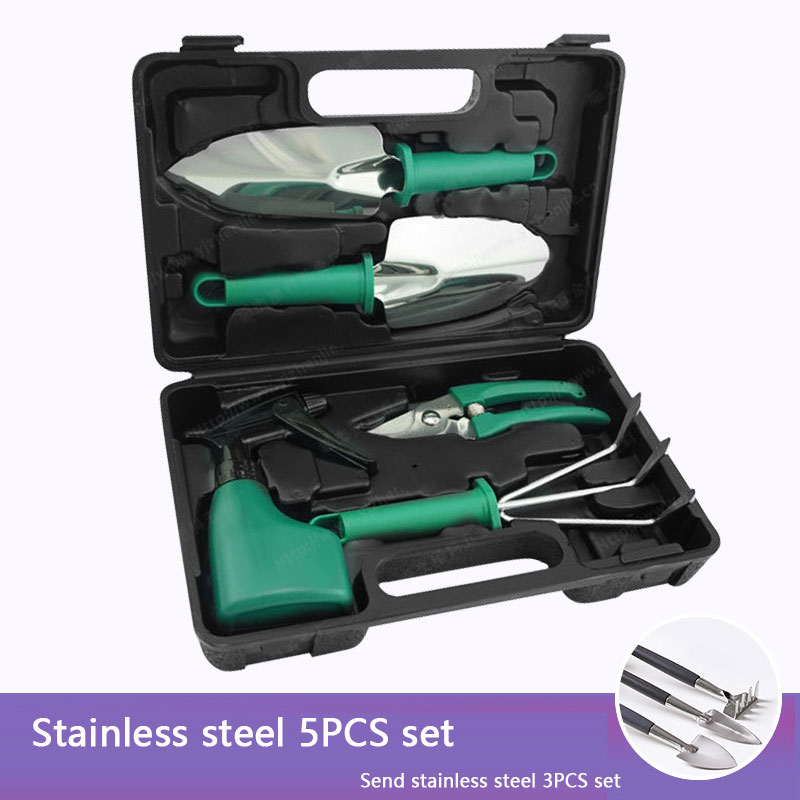 園芸工具セット ステンレス製 ヘビーデューティー キャリーケ - Gardening Tools Kit のレビューと価格