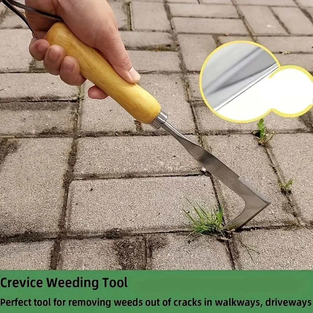 ステンレス製の隙間除草ツール、L字型多目的園芸用手工具、庭、 - Gardening Tools Used For Weeding のレビューと価格