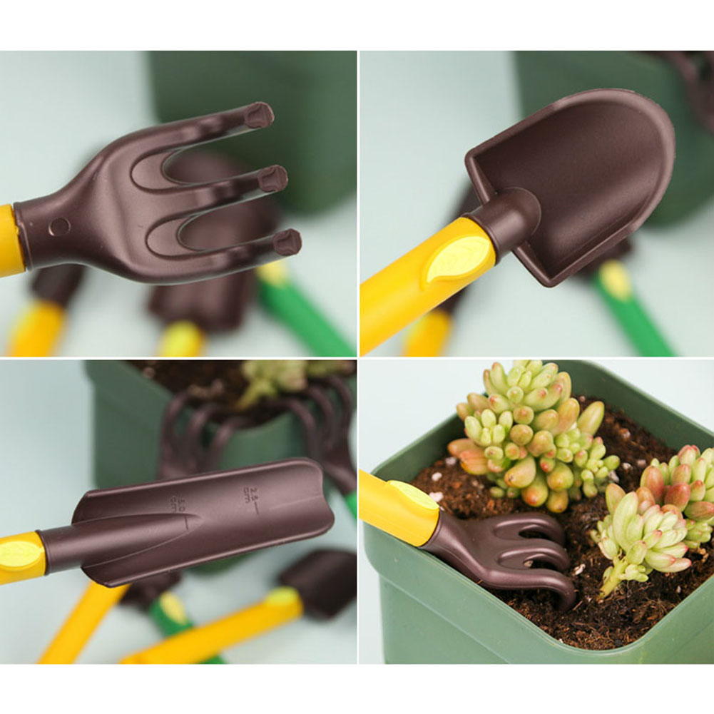 3 個子供用ガーデニングツールキットプラスチック安全ガーデニ - Gardening Tools Trowel のレビューと価格