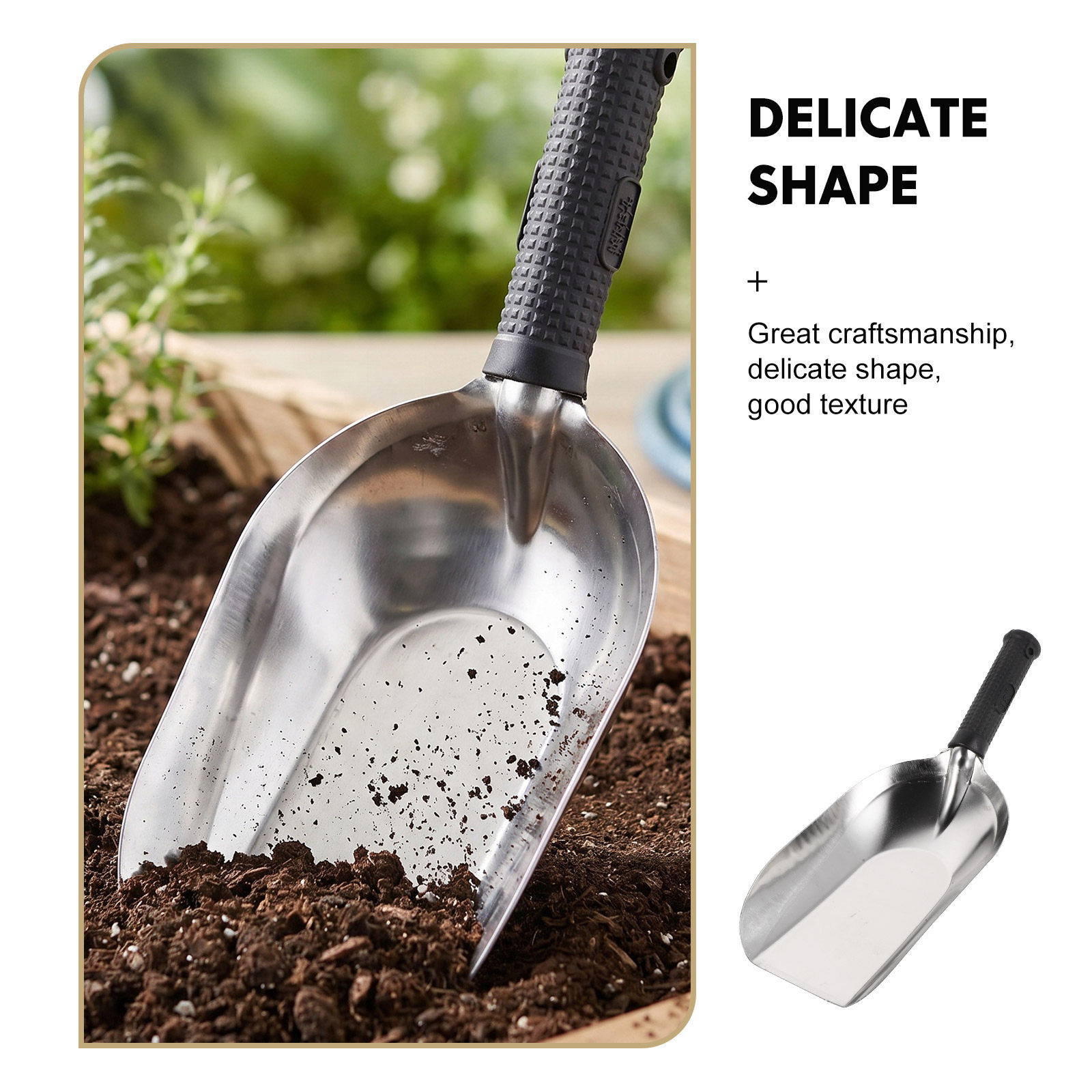 ガーデンツール ステンレス製園芸用シャベル 重作業用掘削除草 - Gardening Tools Trowel のレビューと価格